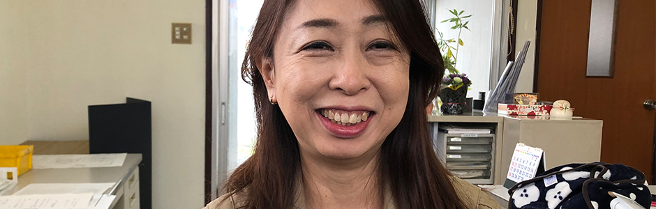 社長インタビューの写真